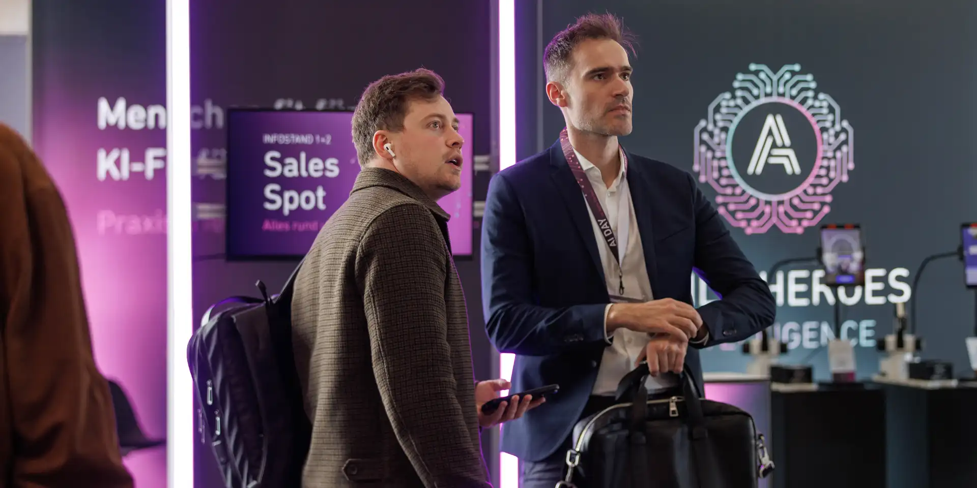 FW-Design Branding und Leitsystem AI Days KI-Messe Frankfurt