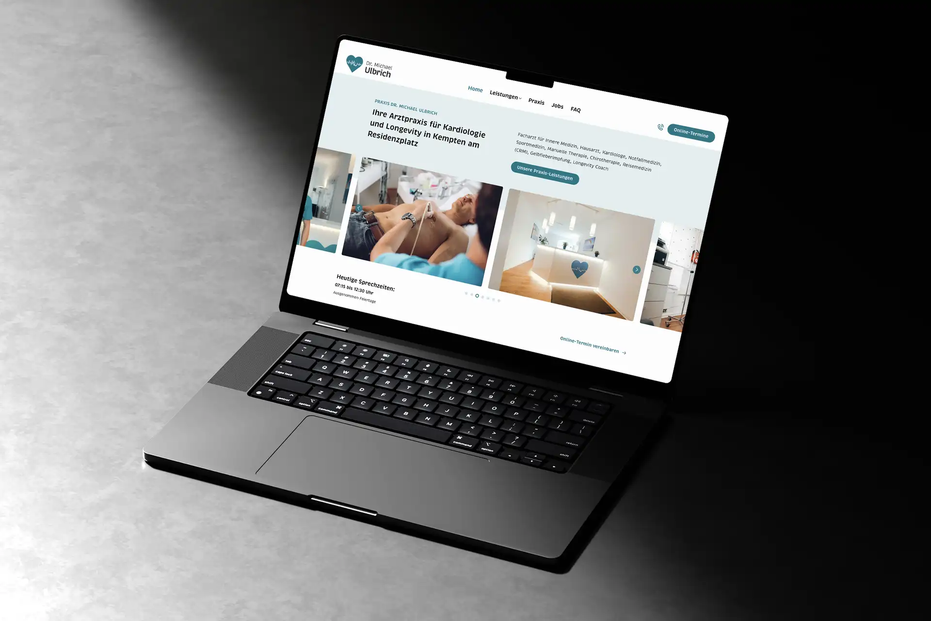 FW-Design Referenz Web-Design Praxis Dr Michael Ulbrich Kempten