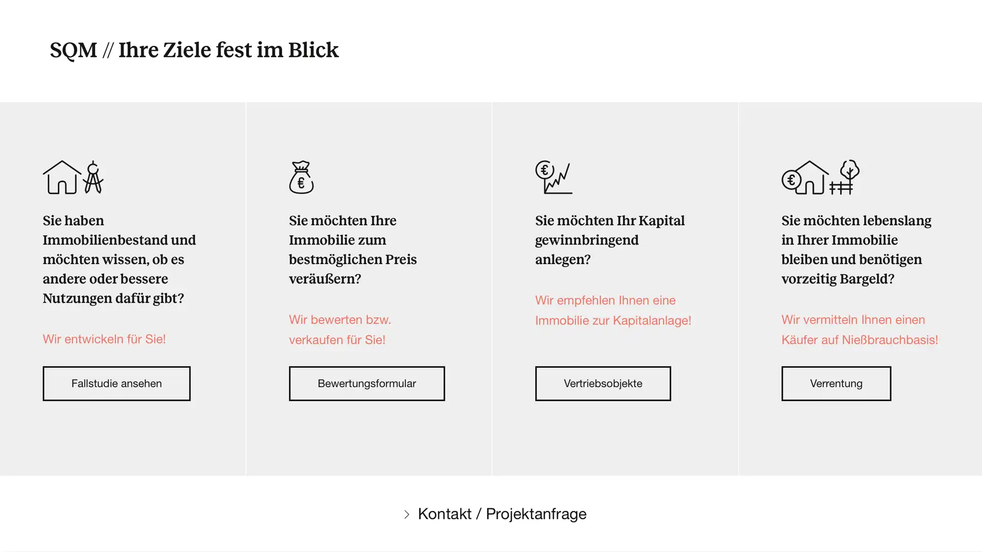FW-Design Referenz Web-Design Squaremeter Website