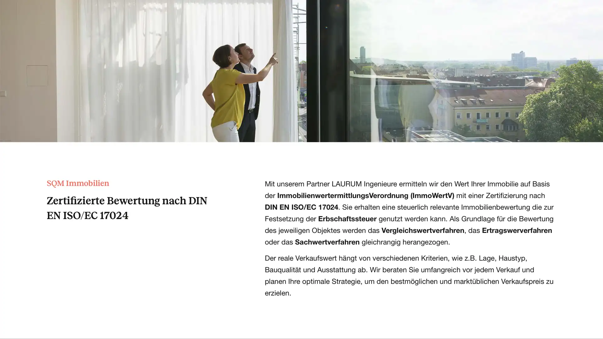 FW-Design Referenz Web-Design Squaremeter Website