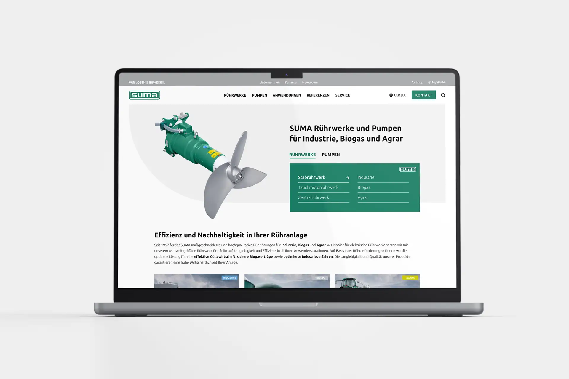 FW-Design Referenz Web-Design SUMA