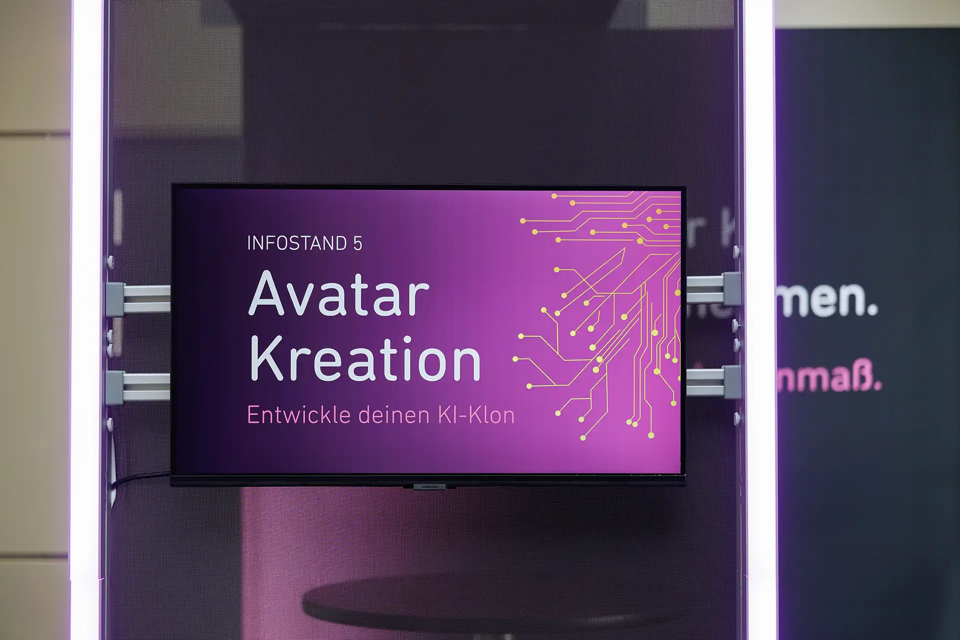 FW-Design Branding und Leitsystem AI Days KI-Messe Frankfurt