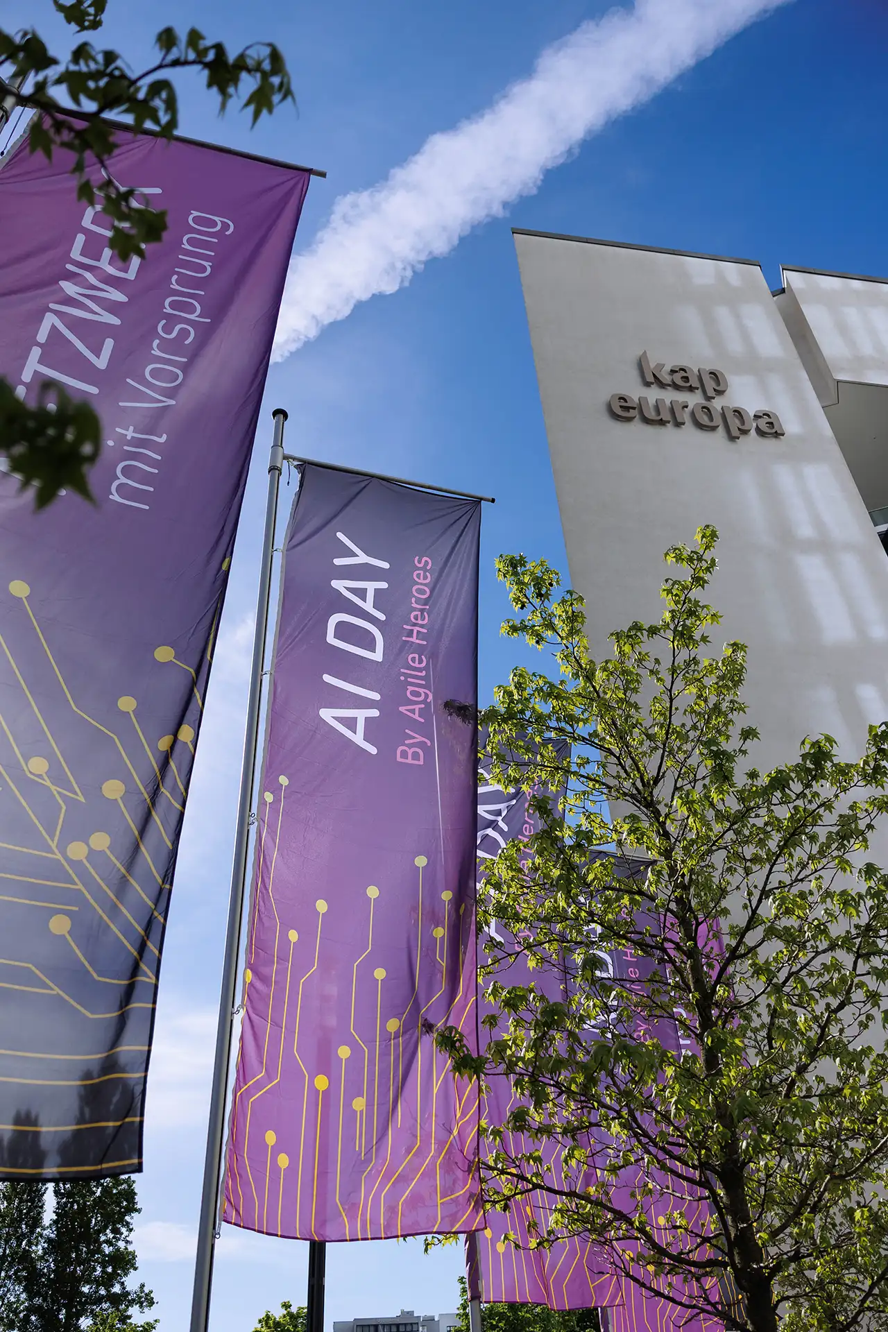 FW-Design Branding und Leitsystem AI Days KI-Messe Frankfurt