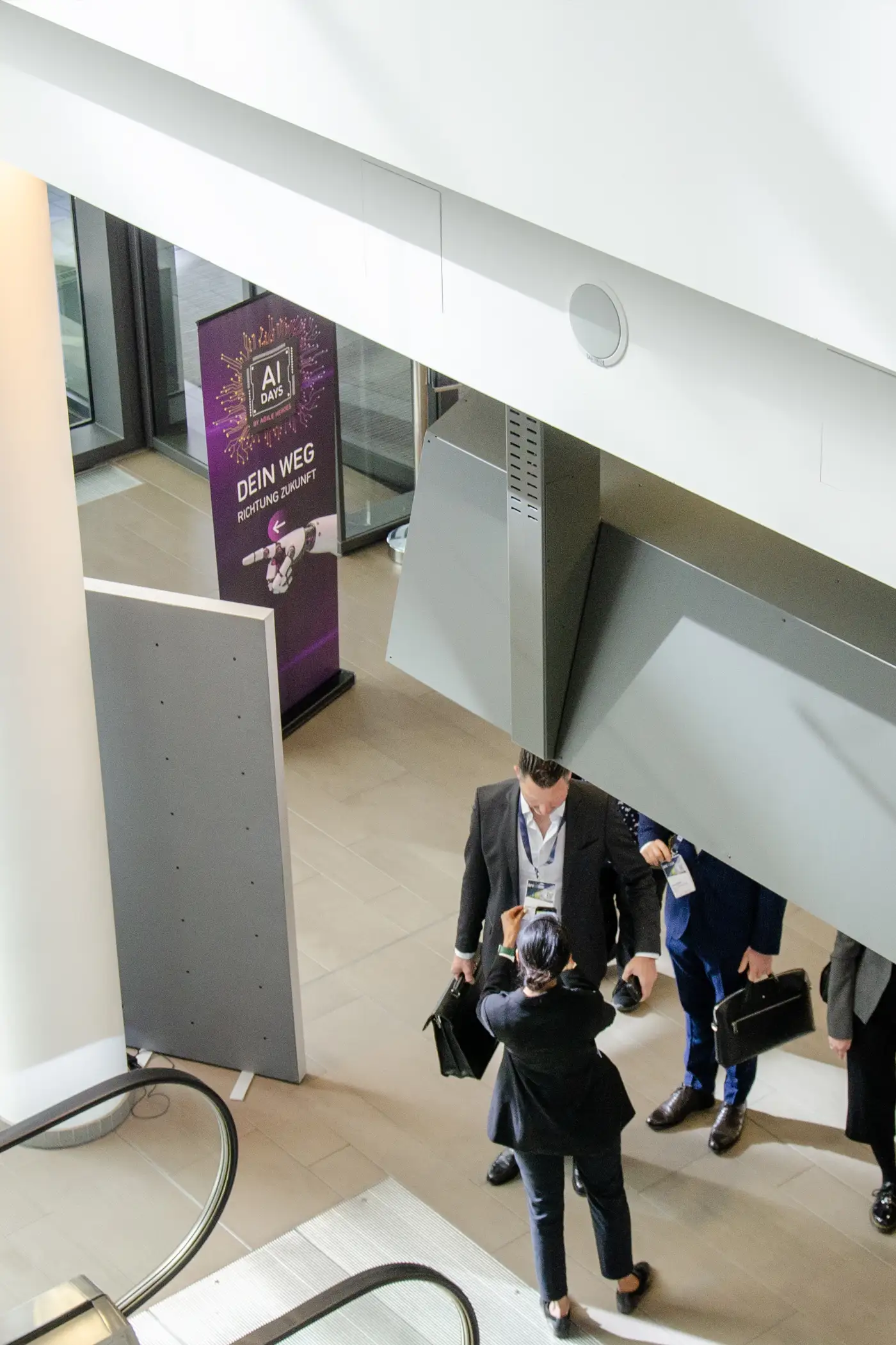 FW-Design Branding und Leitsystem AI Days KI-Messe Frankfurt
