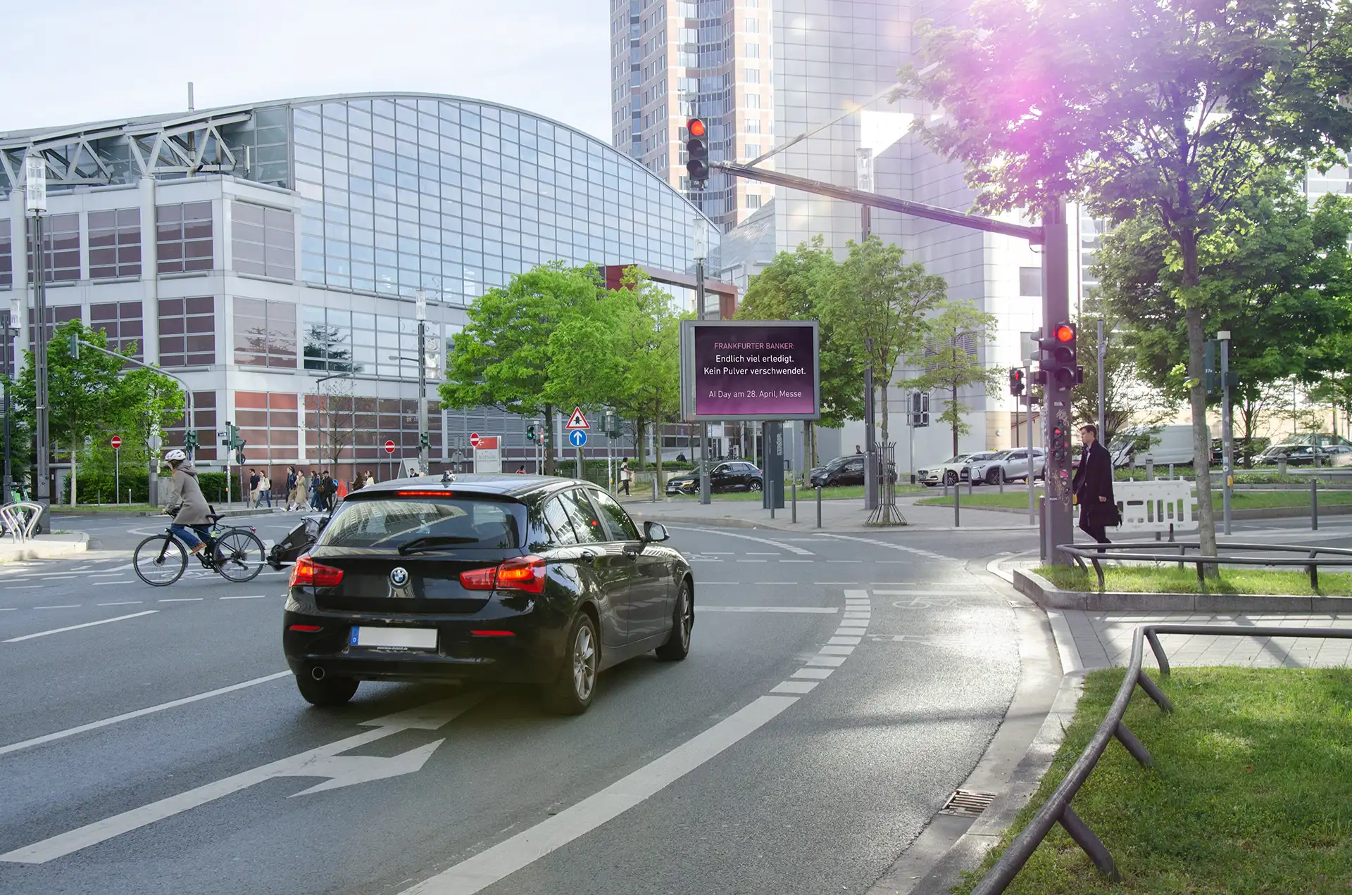 FW-Design Branding und Leitsystem AI Days KI-Messe Frankfurt