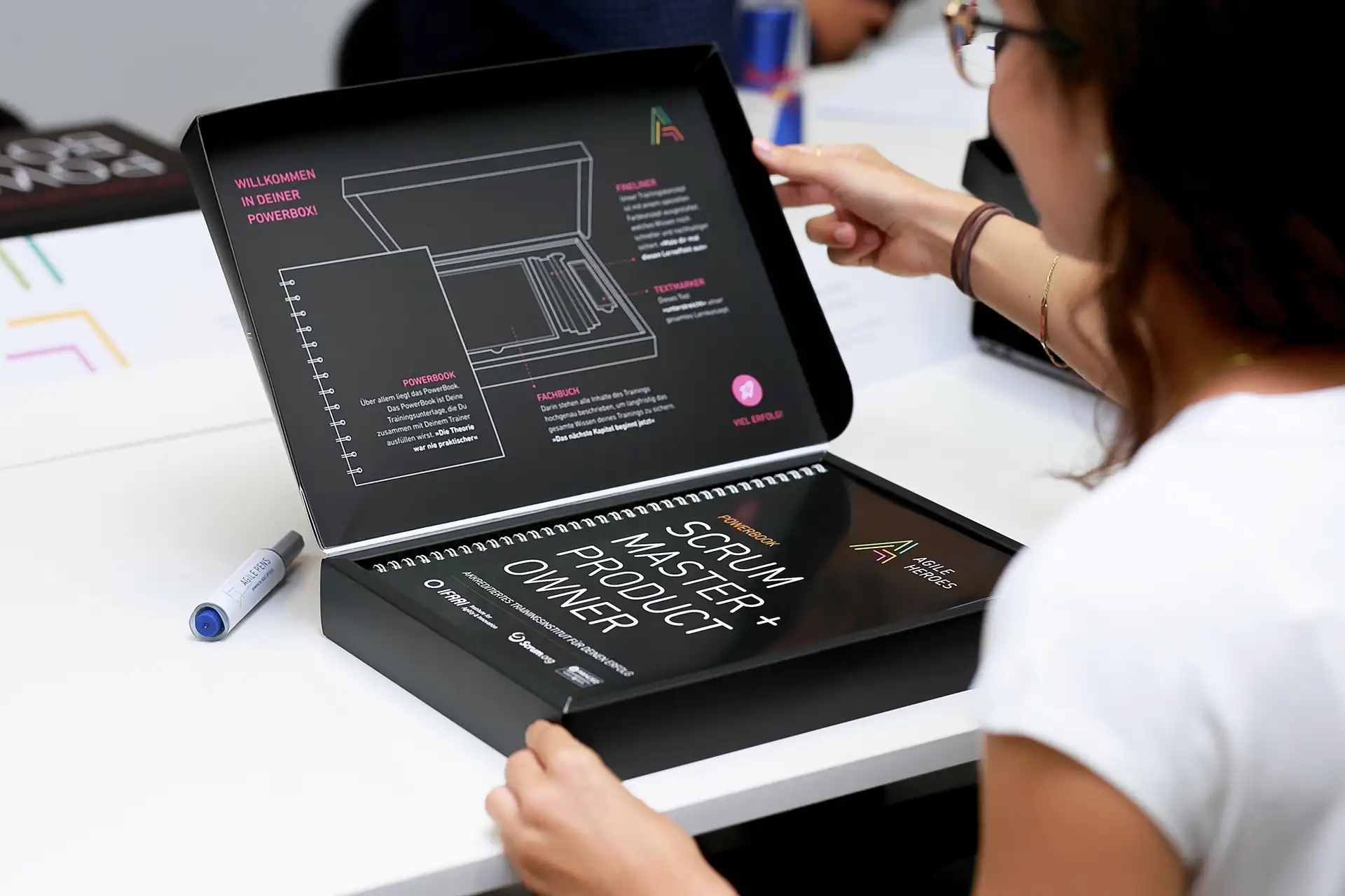 FW-Design Referenz Print Design Powerbox Agile Heroes