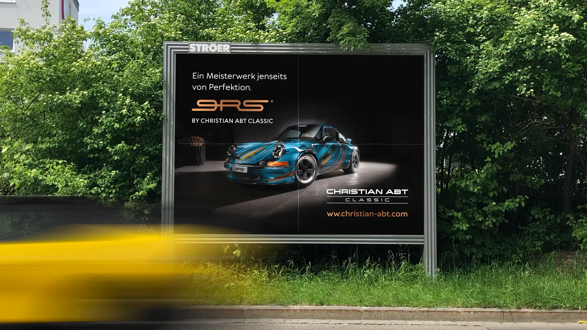 FW-Design Referenz Print Design Großfläche Plakat 9RS Christian Abt Classic