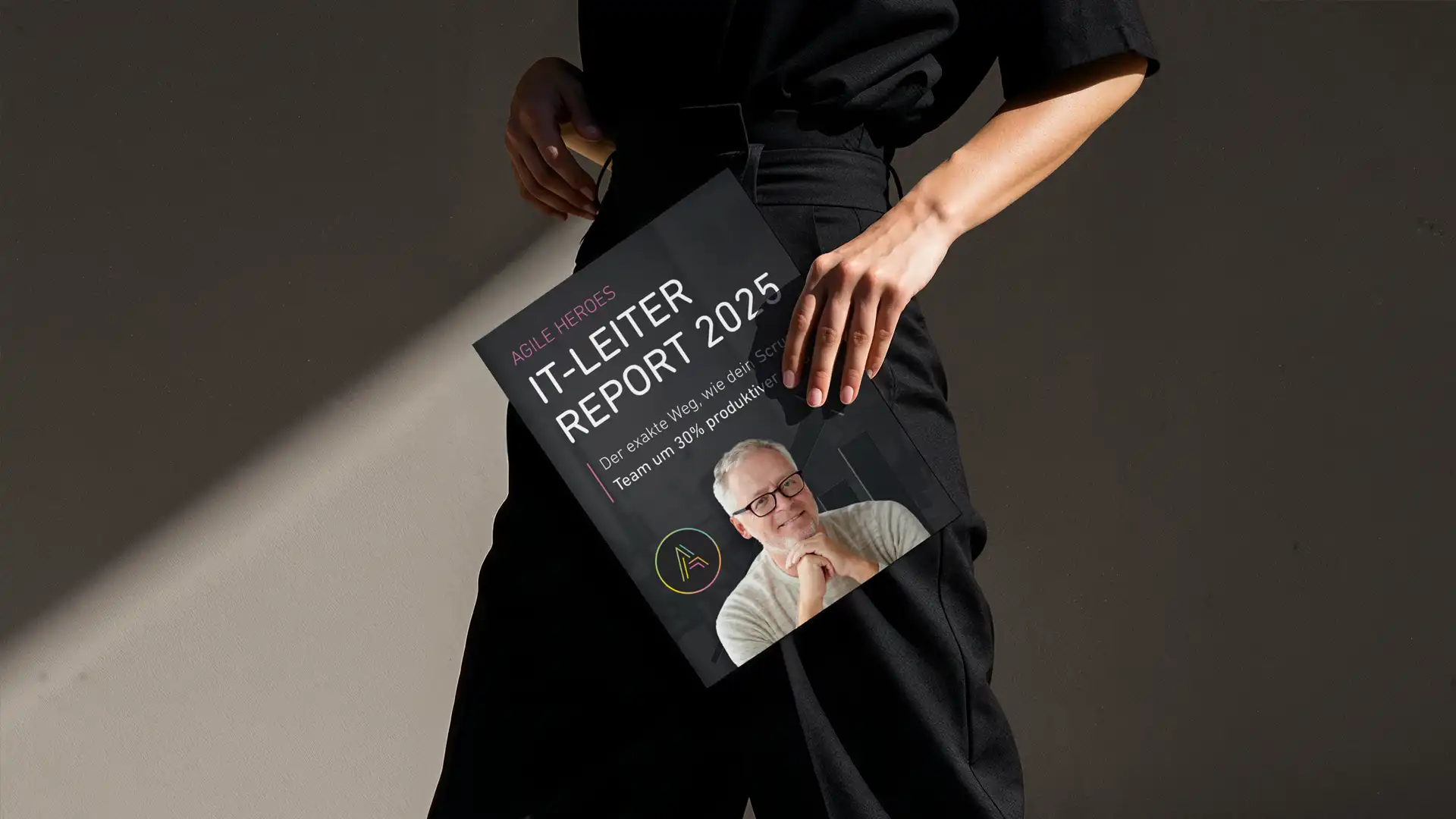 FW-Design Referenz Print Design Agile Heroes IT-Leiter Report
