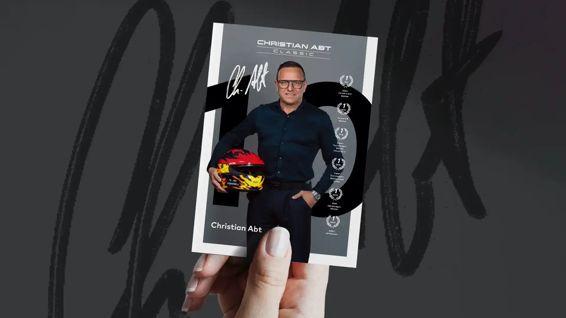 FW-Design Referenz Print Design Autogrammkarten Christian Abt Classic