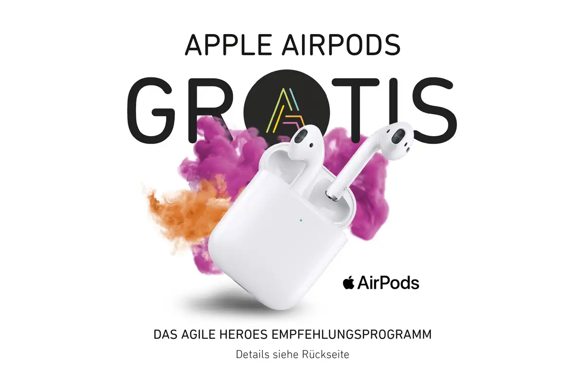 FW-Design Referenz Web-Design Anzeige Empfehlungsprogramm Agile Heroes