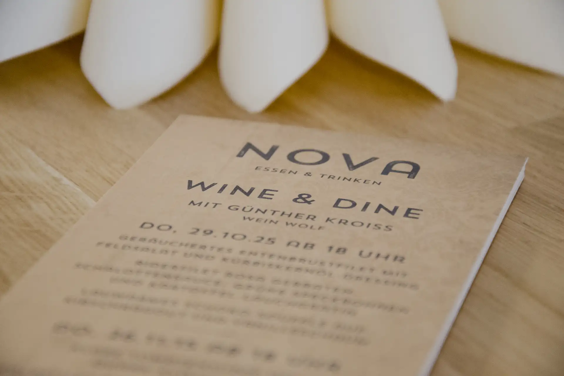 FW-Design Referenz Branding & Print Design NOVA Restaurant Kempten
