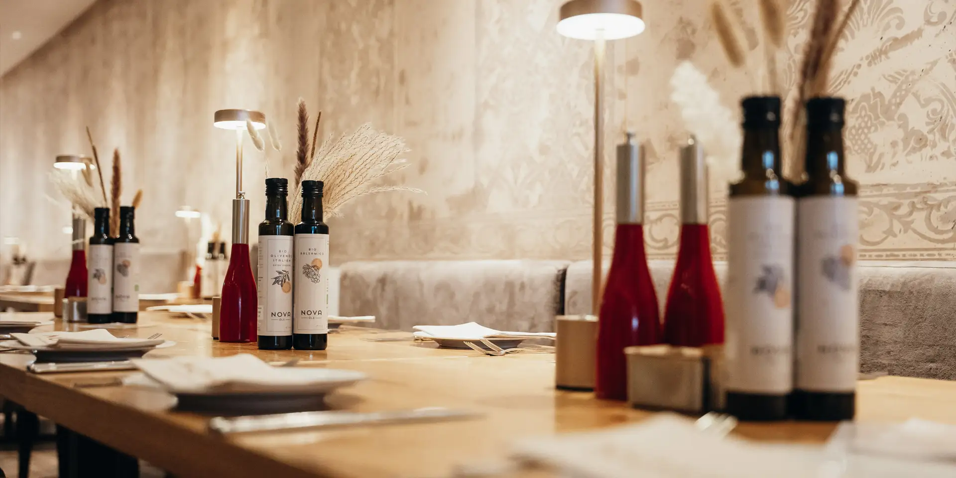 FW-Design Referenz Print-Design NOVA Restaurant Öle